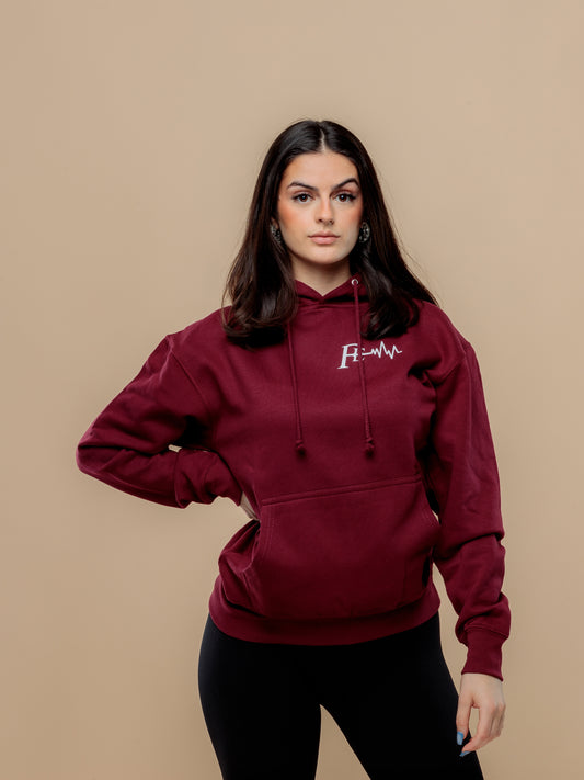 Burgundy Hoodie