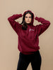 Burgundy Hoodie