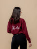 Burgundy Hoodie