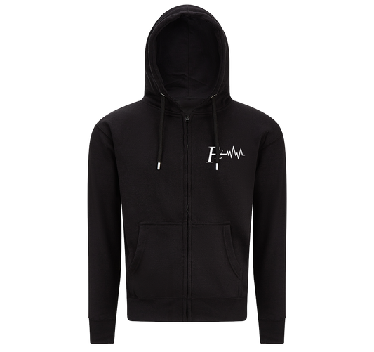 Black Zip Hoodie